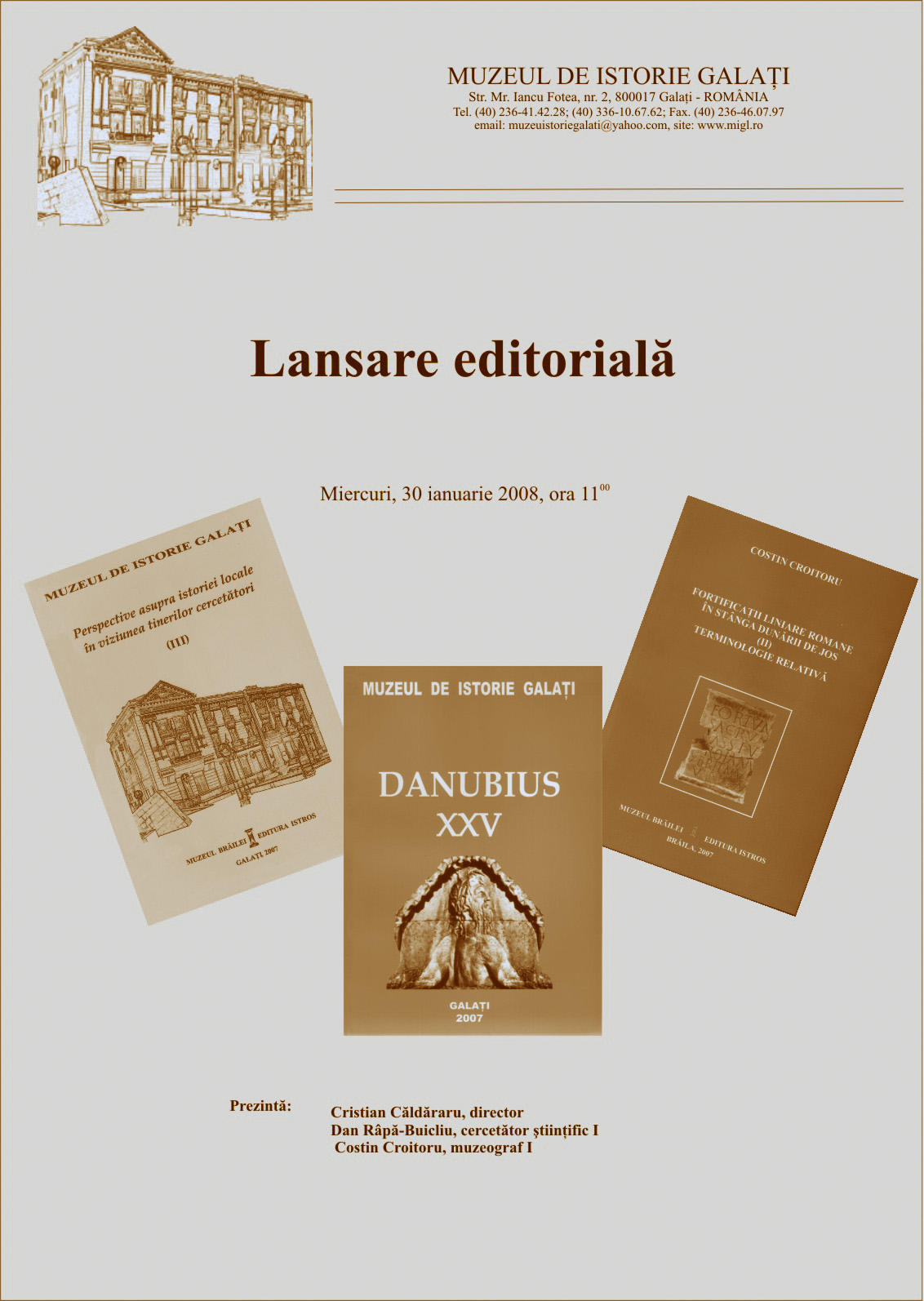 Lansare editorial�
